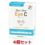 【4個セット】【Duo One Eye C デュオワン アイ シー (15g×3袋入り)×4個】犬猫【メニワン】【水色】【眼】※旧 メニわんEye care2 (発)